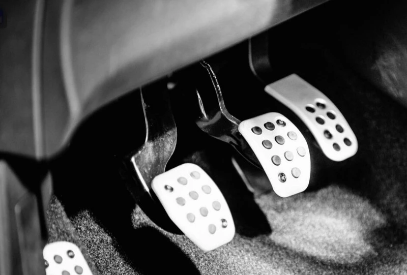 An automotive pedal box assembly, a critical safety component An automotive pedal box assembly, a critical safety component